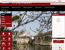 Tablet Screenshot of chauvigny.fr